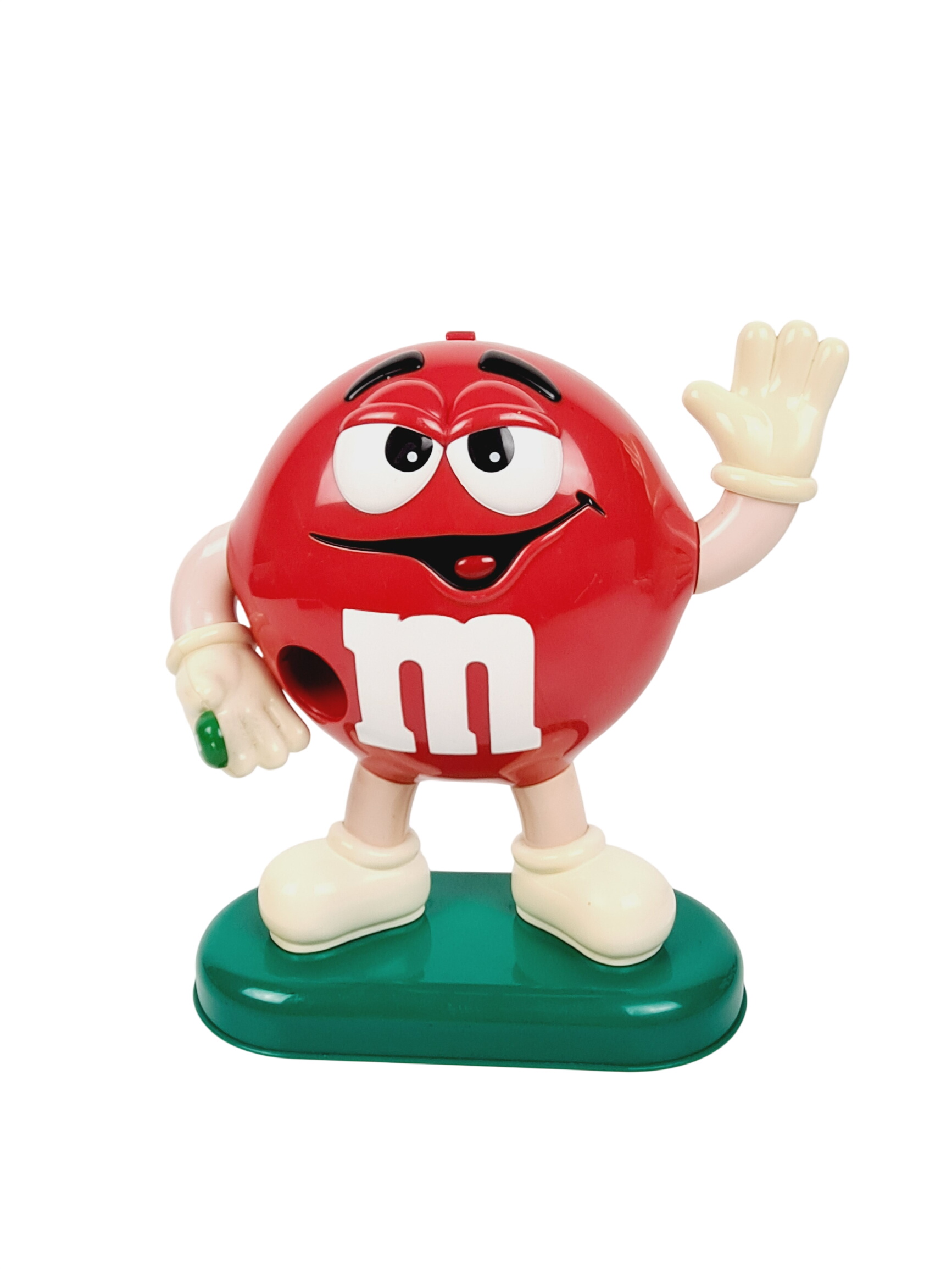 Figurine - Distributeur de bonbons M&M's bonhomme rouge Bon état -  reconditionné disponible sur Label Emmaüs